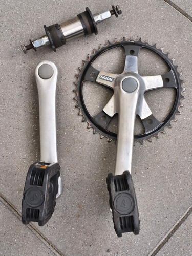 Fahrrad kurbelgarnitur fach - fahrrad, 1